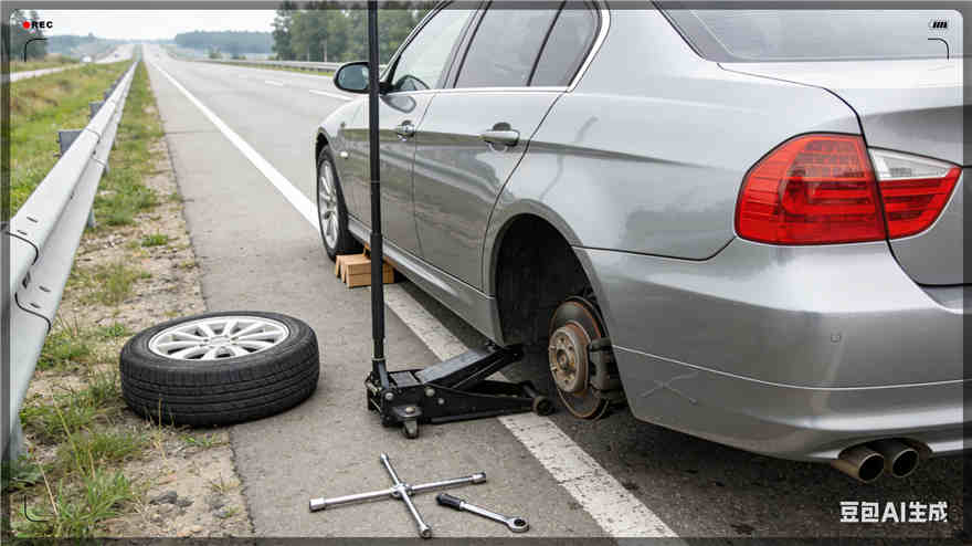 资中爆胎道路救援-汽车换备胎